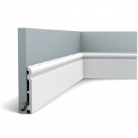Плинтус Orac Decor SX138 Дюрополимер 2000*15*138 мм